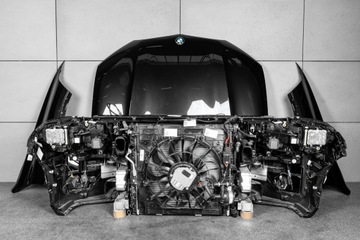 фото thumb №11, Bmw x5m x5 f95 рестайлінг lci капот перед крило бампер лампи pas радіатор 475