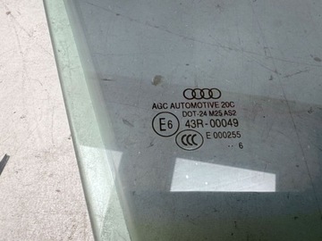 фото thumb №13, Audi a3 s3 8v 2016 перед сторона правая стекло дверь передних