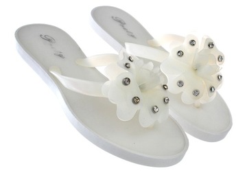 Flip -flops Meliski Flower милый 6233 размер 40