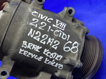 фото thumb №11, Компресор кондиціонера civic viii cr-v n22a2 2.2 i-ctdi 38800-rsr-e010-m2