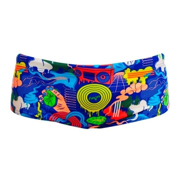 Trunki męskie Funky Trunks Blues Baby - sidewinder M (UK34)