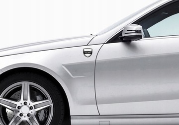 Металлическая наклейка на автомобиль Volvo S80L