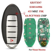 фото thumb №1, Dla nissan maxima 2019 + fsk 433mhz 4a pcf7938x ch