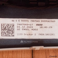 фото thumb №6, Bmw g11 g12 lci бампер перед минерально-белый