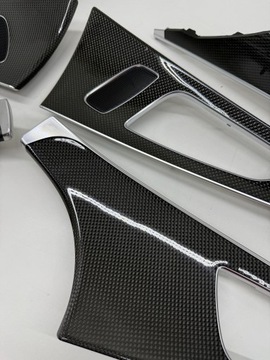 фото thumb №6, Audi a6 s6 c7 планки декори інтер'єру двері тунелю карбон карбон адаптер комплект