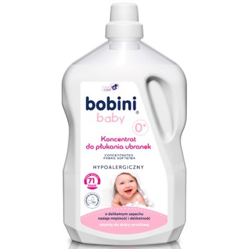 Bobini Hipoalergiczny Płyn do Płukania Tkanin dla Dzieci 2,5l 71 prań