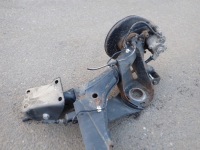 Балка oś подвеска задний  комплектная диск 2xzacisk skoda rapid 2017r 1.2i Оригинал, фото thumb