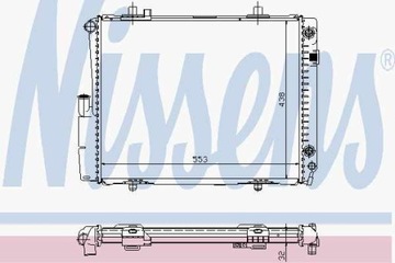 фото thumb №16, Радиаторов двигателя nissens 62582a 2015006403
