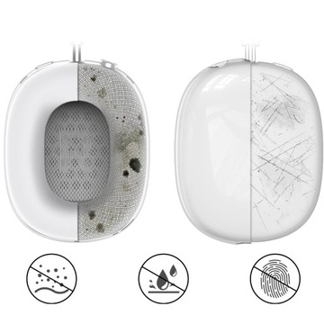 СИЛИКОНОВЫЙ ПРОЗРАЧНЫЙ ЗАЩИТНЫЙ ЧЕХОЛ ДЛЯ НАУШНИКОВ ДЛЯ AirPods Max