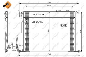 фото thumb №16, Радіаторів кондиціонера nrf 35578 2205000054