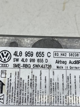 фото thumb №11, Audi q7 4l модуль датчик подушек воздушных