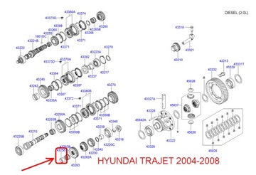 фото thumb №6, Втулка 2. передача hyundai santa fe, kia carnival