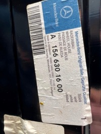 фото thumb №6, Mercedes gla w156 подкрылок левый задняя обшивка