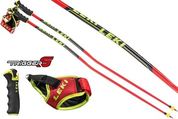 LEKI WORLDCUP Racing CARBON GS изогнутые палки для скоростного спуска