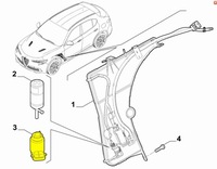 фото thumb №1, Помпа распылителя окон alfa romeo stelvio