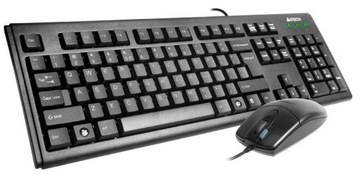 Комплект клавиатура + мышь A4TECH Черный