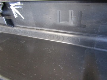 фото thumb №8, Планка пороговая левая lexus rx 4 iv 450 накладка 15-