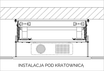 WINDA SUFITOWA DO PROJEKTORA SUPREMA LIFT-SU1000