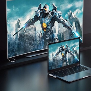 Bezprzewodowy przedłużacz konferencyjny HDMI typu C. Przedłużacz ekranu
