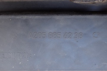 фото thumb №11, Mercedes w205 c-klasa 2014- спойлер дифузор бампер зад заднього a2058856238