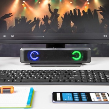 КОМПЬЮТЕРНАЯ ЗВУКОВАЯ БАР REBEL COMP 2X3W USB