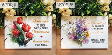 БЕЛЫЙ ФОТОАЛЬБОМ НА ДЕНЬ БАБУШКИ ПОДАРОК ​​БАБУШКЕ И ДЕДУШКЕ ИМЯ ПЕЧАТЬ