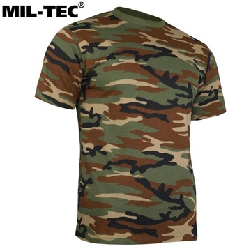 Koszulka Męska MIL-TEC T-Shirt Podkoszulek Bawełniana na co dzień 4XL