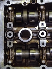 Skoda fabia 1 1.2 крышка клапанов валы 03e103475h с Разборки, фото thumb