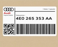 фото thumb №1, Wąż жидкость охлаждающей audi a8