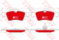 фото thumb №2, Гальмівні диски гальмівні колодки задня trw mercedes cls