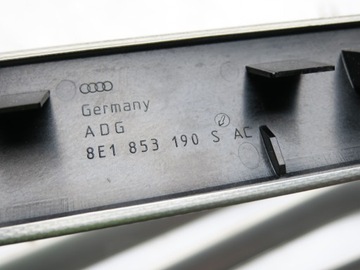 фото thumb №13, Планки декори алюміній риб'яча łuska автомат audi a4 b6 b7 sedan універсал