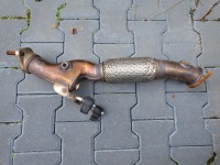 фото thumb №1, Hyundai santa fe iv соединитель гибкий выхлоп труба выхлопная 2.2 crdi