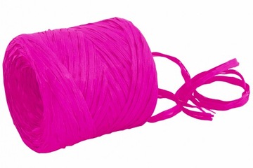 Лента СИНТЕТИЧЕСКАЯ РАФИЯ 1см/200м БЕЛАЯ