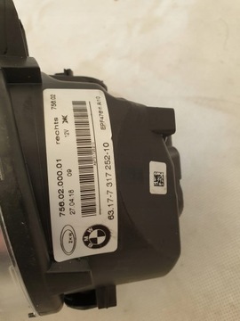 фото thumb №8, Bmw x3 f25 x5 x6 f15 галоген led правий оригінал