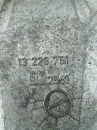 фото thumb №2, C 285 opel meriva лапи двигателя 13226751