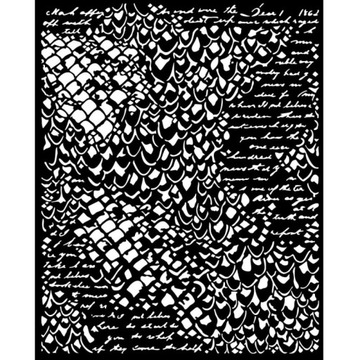 3D трафарет для рисования Весы - 20x25 Stamperia №144 - Священное Писание, Надписи