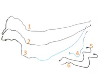 фото thumb №10, Delta 3 iii bravo ii 1.4 шланг топлива провода