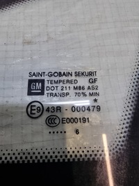 фото thumb №6, Opel corsa e скло скло кузовна ліва перед передня