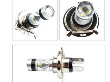 LED BULB H4 Лампа омологации BULB 6000K 2x