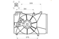 фото thumb №1, Nrf вентилятор радіатора з корпус mazda 2 1.3/1