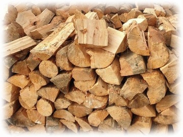Дрова сосны, колотые поленья, 20 кг.