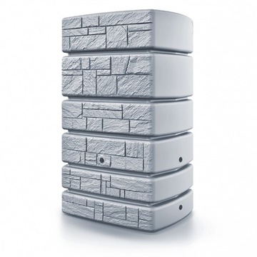 РЕЗЕРВУАР ДЛЯ ДОЖДЕВОЙ ВОДЫ Waterform Tower Stone [500L] СЕРЫЙ PROSPERPLAST