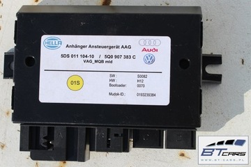 фото thumb №11, Vw sportsvan балка задняя зад + hak буксировочный hak модуль блок управления 5q0907383