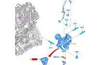 фото thumb №7, Шланг подводящий масло do турбонагнетателя ford ecosport mk2 cm5g-6k679-