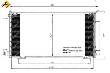 фото thumb №9, Радіаторів кондиціонера з осушувач honda cr-v 02