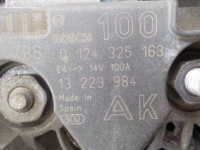 Opel astra h zafira b 1.6 1.8 16v z16xer z18xer генератор 13229984 Доставка, фото thumb