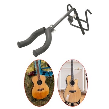 Metalowy stojak na gitarę Akcesoria do basu Stojak ekspozycyjny na gitarę akustyczną krótką