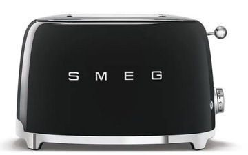 Тостер Smeg TSF01BLEU 2 ломтика Черный 950 Вт РЕТРО