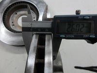 фото thumb №8, Hyundai coupe ii tiburon 2.0 гальмівні диски + гальмівні колодки перед набір