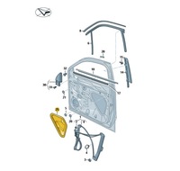 фото thumb №1, Заглушка дверь левый-передний vw t-roc oe: 2ga837915b